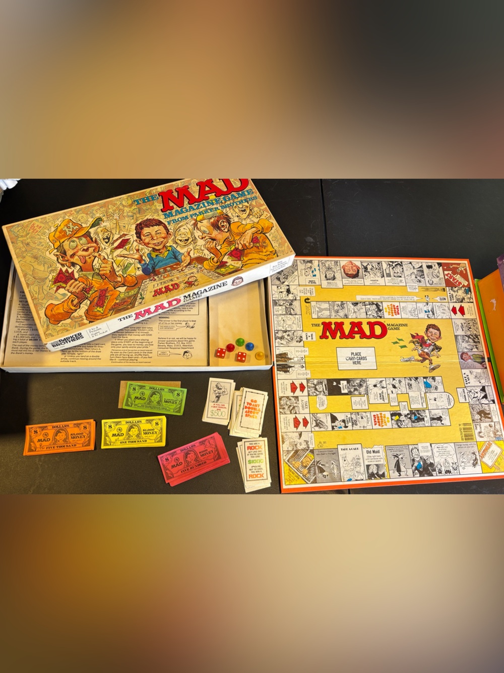 MAD Board Game Vintage-Style Family Game 1979